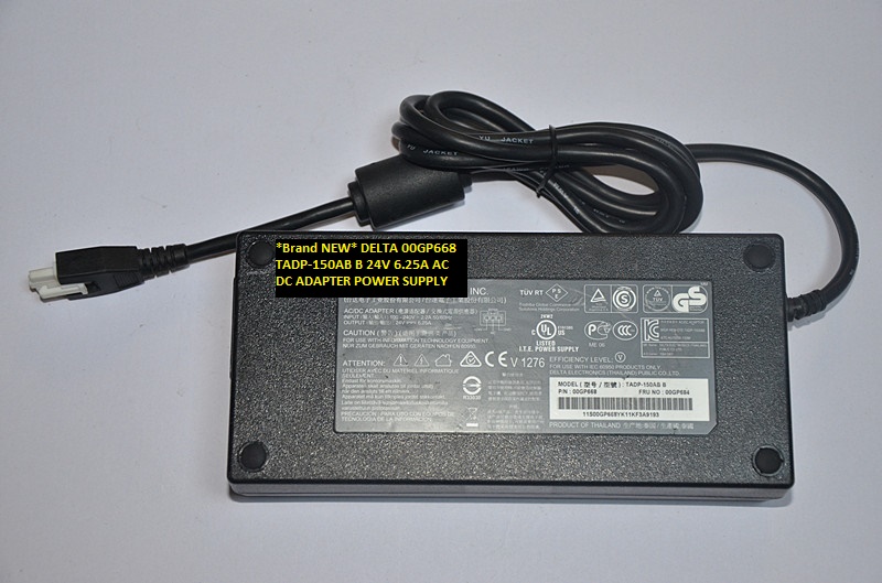 *Brand NEW* DELTA 24V 6.25A TADP-150AB B 00GP668 AC DC ADAPTER POWER SUPPLY
